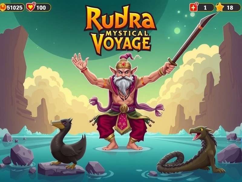 Rudra's Mystical Voyage Gameplay